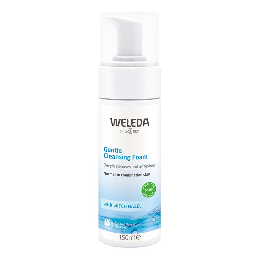 Weleda Gentle Cleansing Foam with Witch Hazel - 150ml