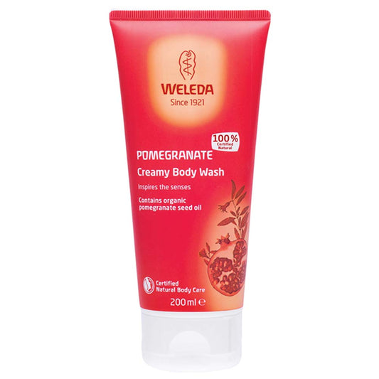 Weleda Pomegranate Creamy Body Wash - 200ml