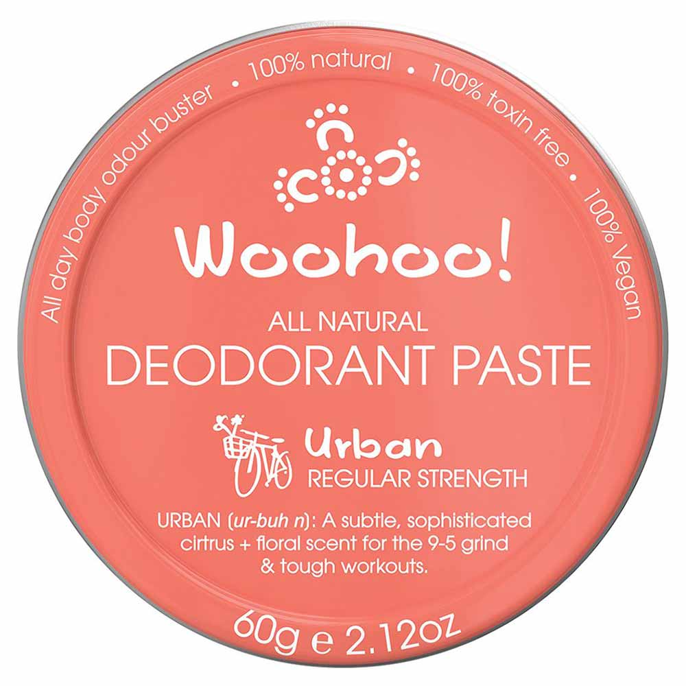 Woohoo All Natural Deodorant Paste Tin - Urban - 60g