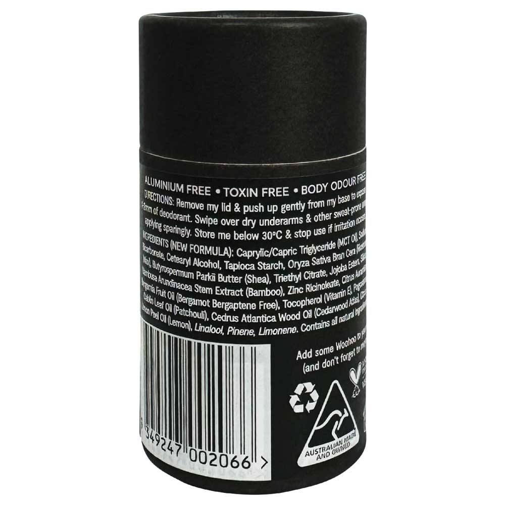 Woohoo Natural Deodorant & Anti - Chafe Stick - Tux - 60g - L'Organic