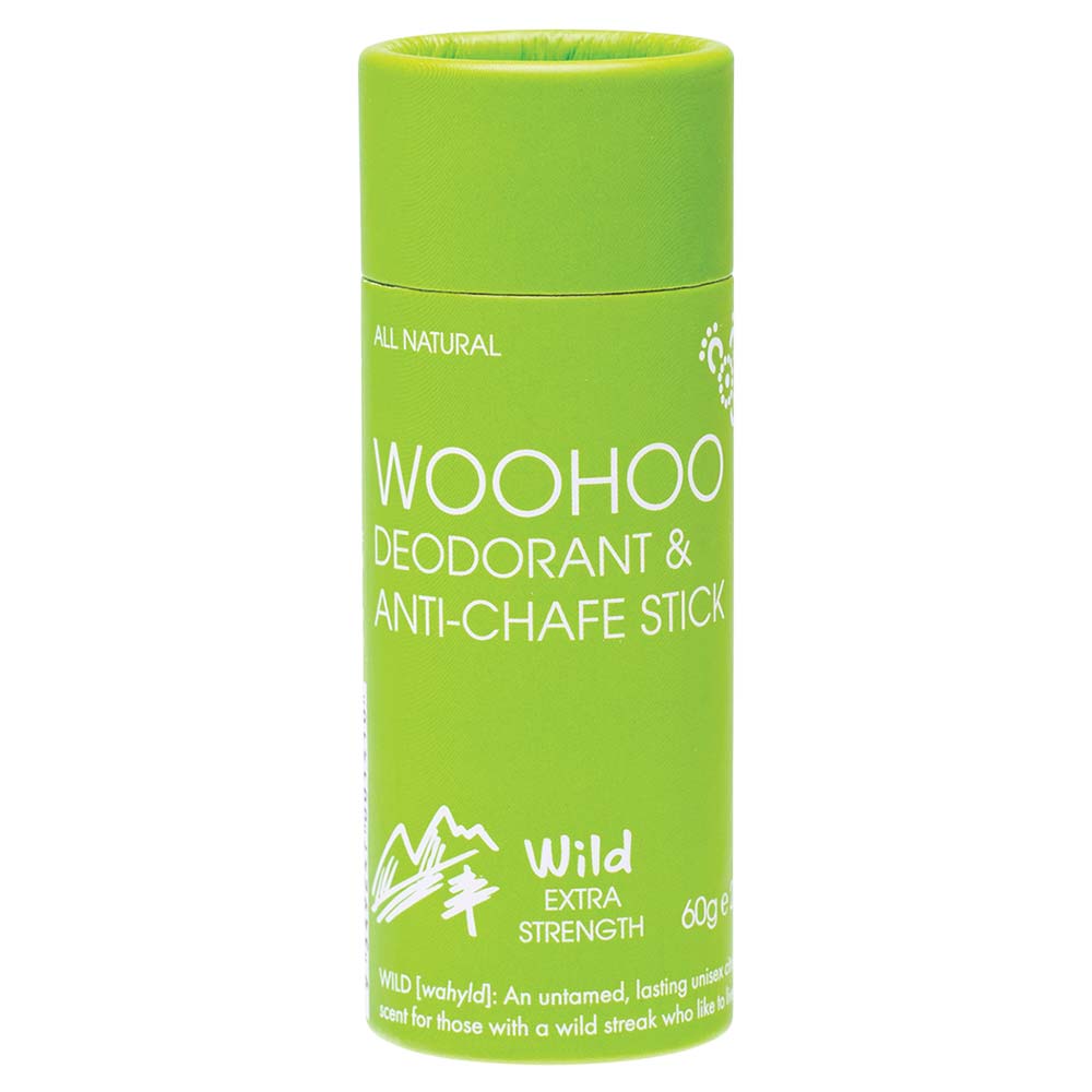 Woohoo Natural Deodorant & Anti-Chafe Stick - Wild - 60g