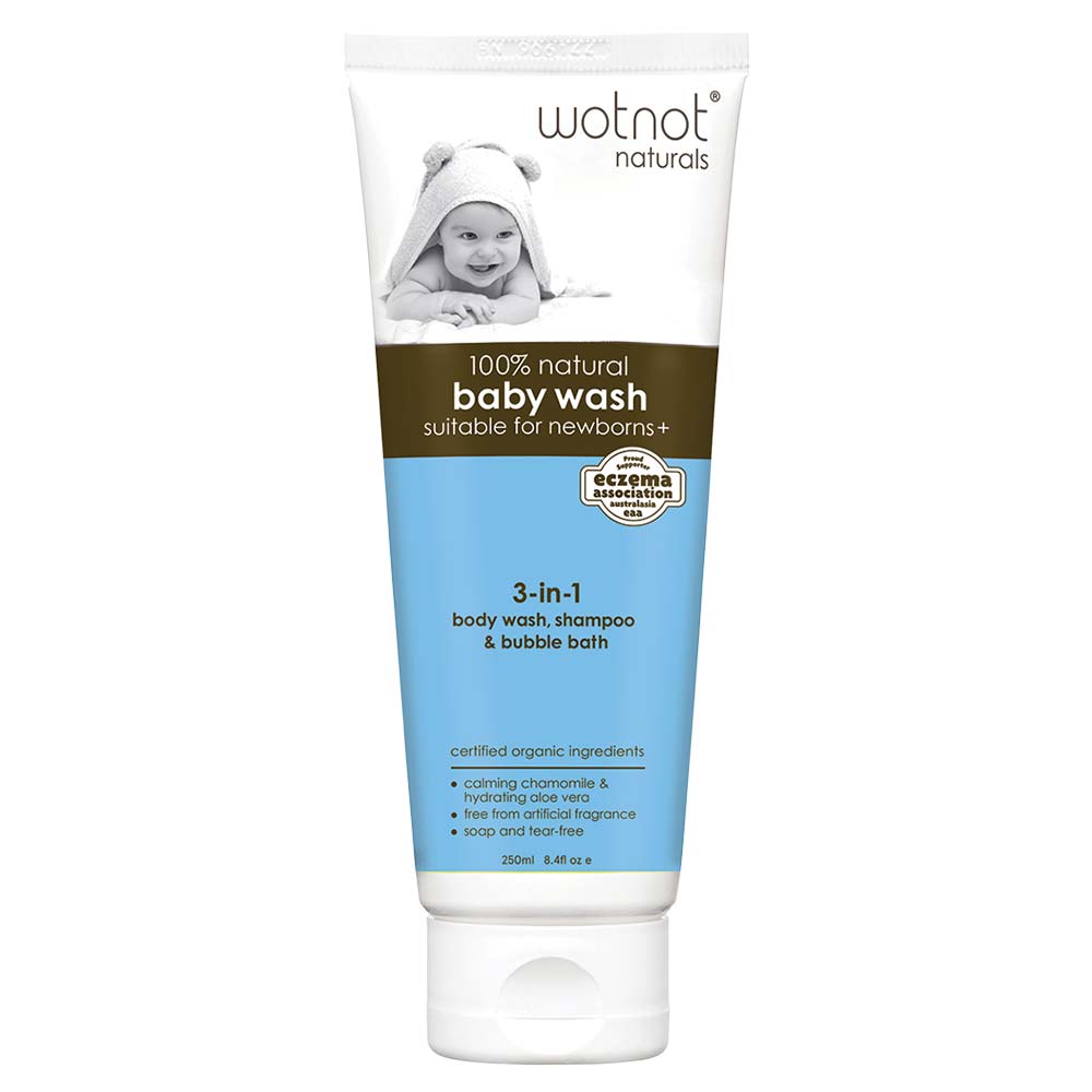 Wotnot All Natural Baby Wash 3-in-1 - 250ml