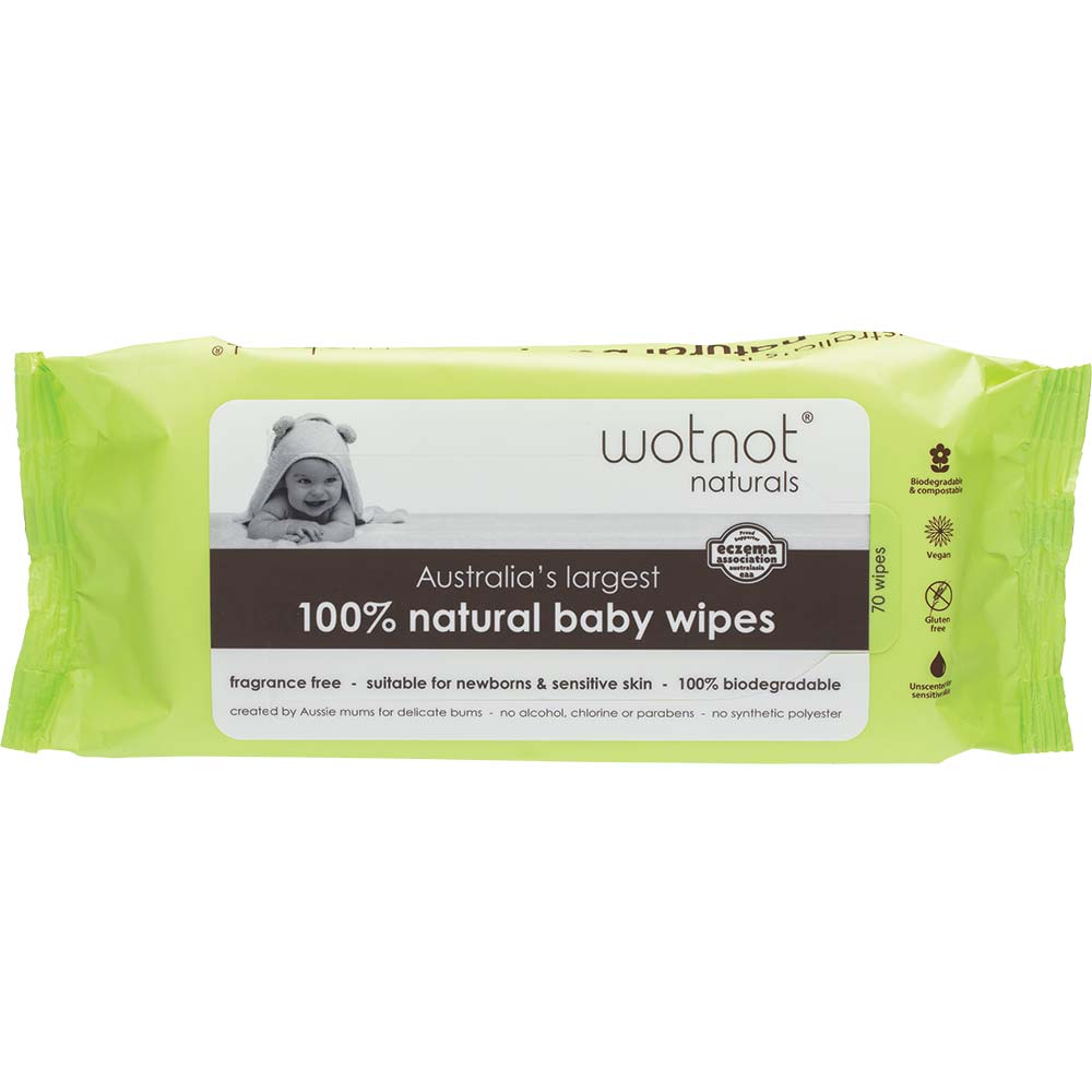 Wotnot Natural Baby Wipes 