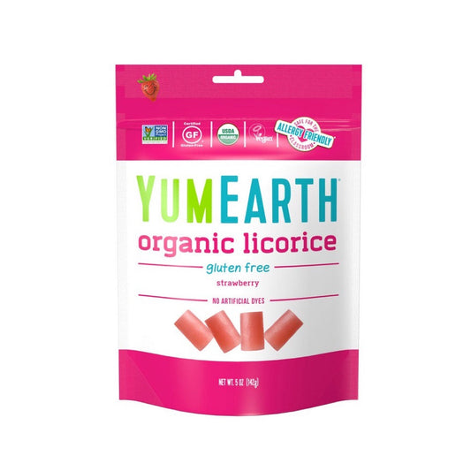 YUMEARTH Organic Licorice Strawberry - 142g - L'Organic