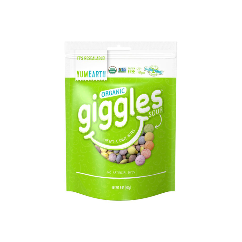YUMEARTH Organic Sour Giggles - 142g - L'Organic