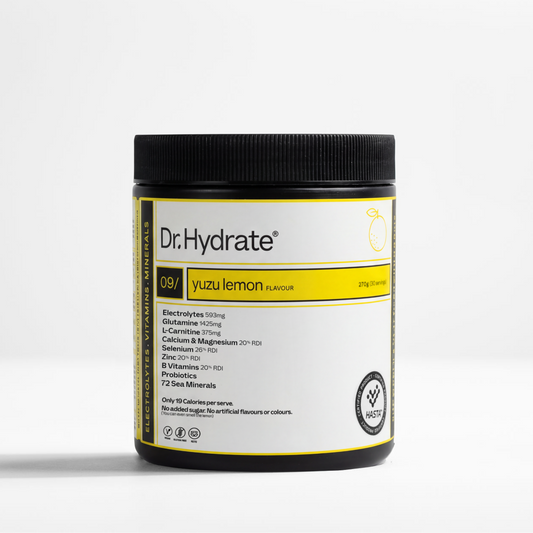 Dr. Hydrate All-In-One Hydration Drink Yuzu Lemon - 270g