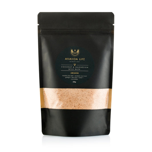 Awaken coconut magnesium bath soak citrus mineral bath salts – Ananda Life
