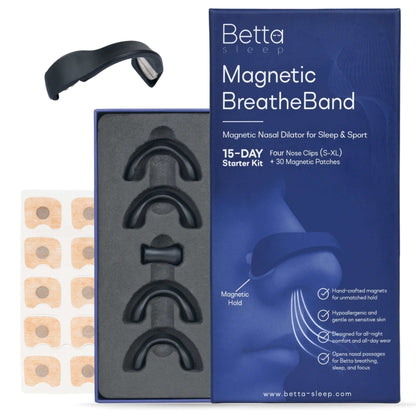 Betta Sleep Magnetic BreatheBand - Starter Kit - 15 Day Supply