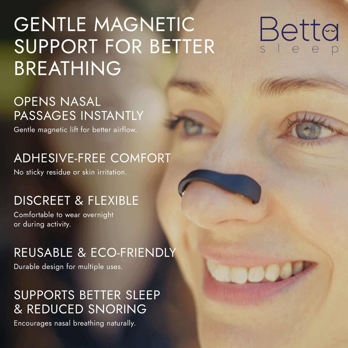 Betta Sleep Magnetic BreatheBand - Starter Kit - 15 Day Supply