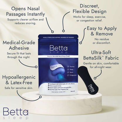 Betta Sleep Nasal Strips - 30 Pack