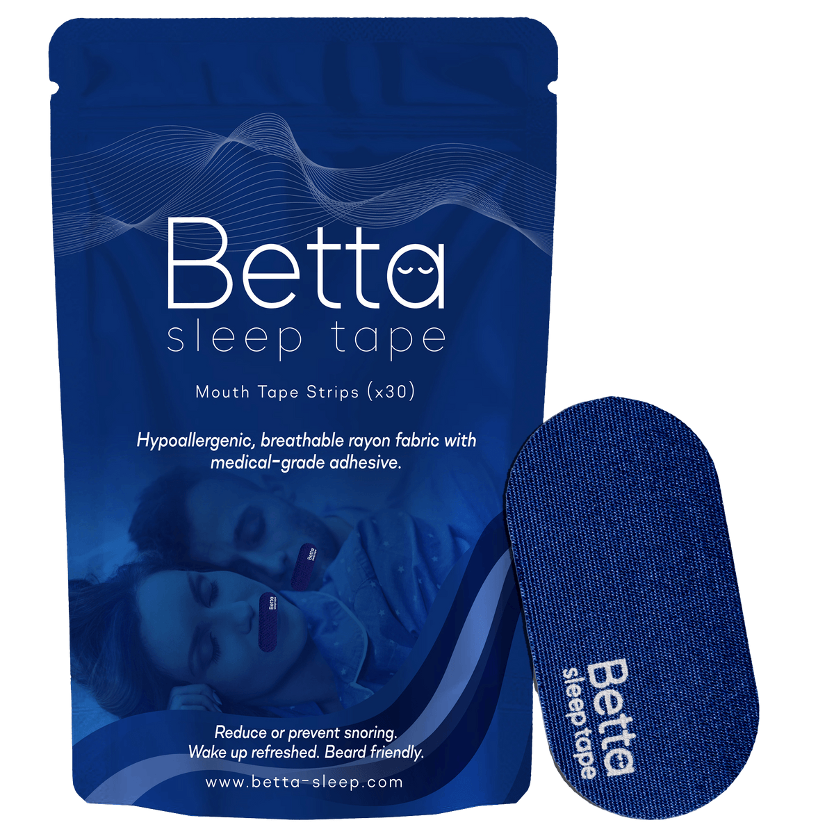 Betta Sleep Mouth Tape - 30 Pack