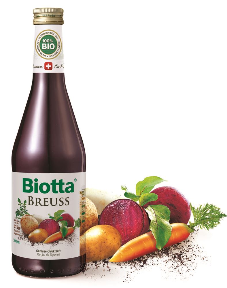 BIOTTA Breuss Organic Vegetable Juice 500ml - L'Organic