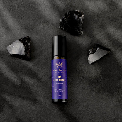 Blue lotus botanical perfume oil natural essential oil fragrance