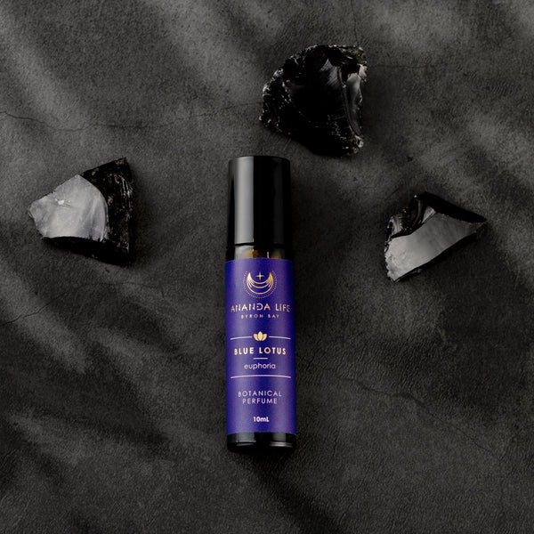 Blue lotus botanical perfume oil natural essential oil fragrance