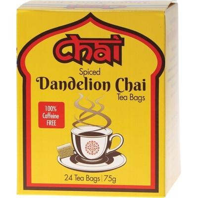 Chai Tea Spiced Dandelion Tea Bags - 24 Pack
