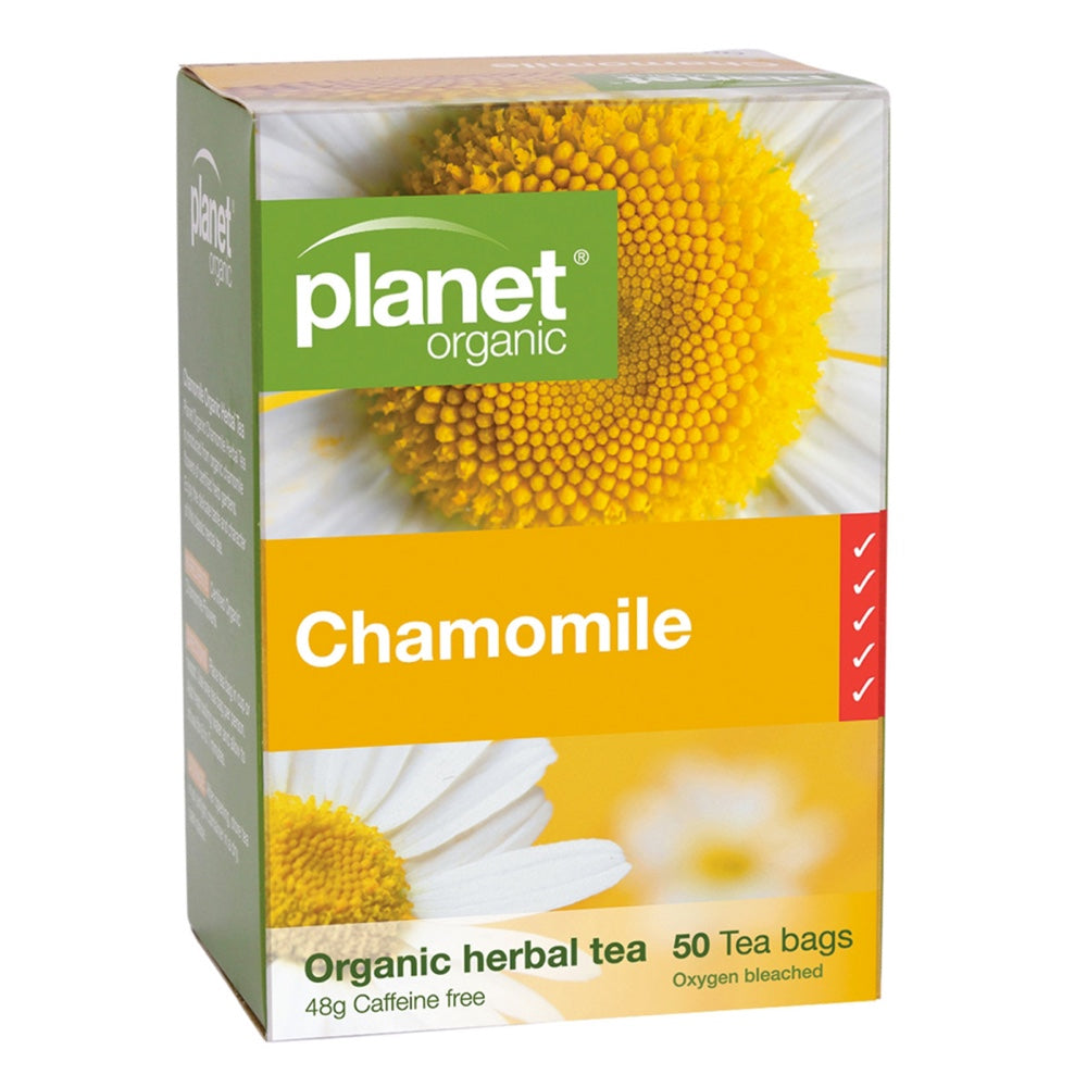 PLANET ORGANIC Chamomile Herbal Tea 50 Bags