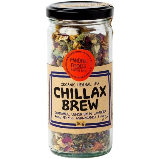 Mindful Foods Chillax Brew - Organic Herbal Tea