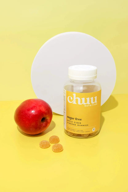Chuu Nutrition Sugar Free Apple Cider Vinegar Gummies with the Mother - 60pcs
