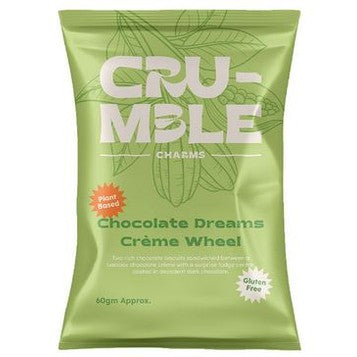 Crumble Charms Chocolate Dreams Creme Wheel - 55g