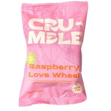 Crumble Charms Raspberry Love Wheel - 55g