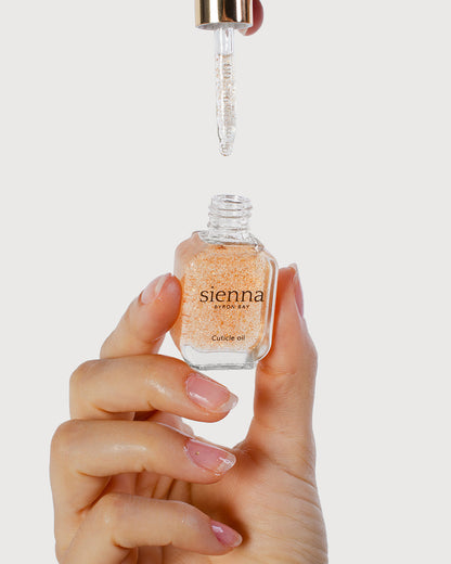Sienna Nail Polish Golden Glow Cuticle Nectar - 10ml