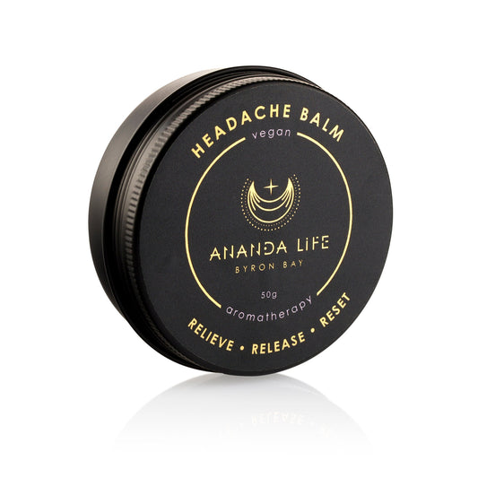 Headache relief balm natural aromatherapy balm for headaches – Ananda Life