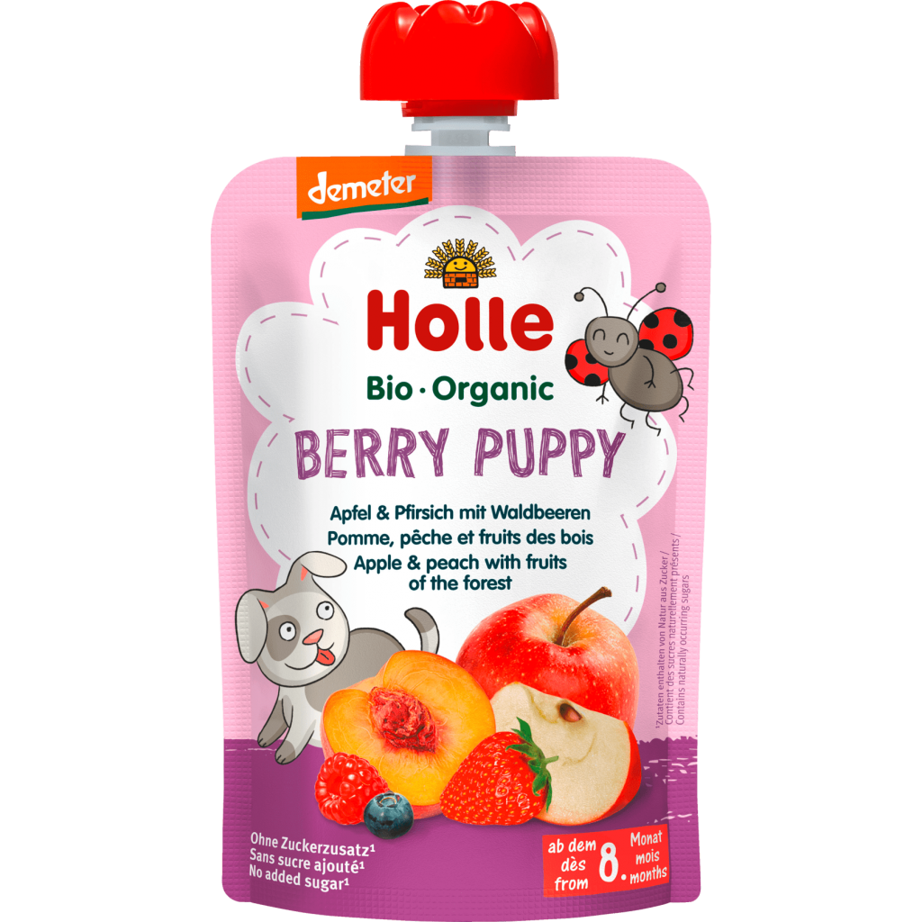 Holle Berry Puppy - Apple & Peach with Fruits of the Forest 