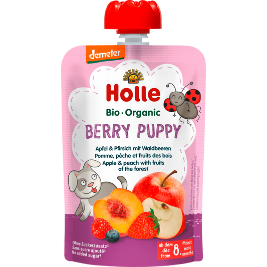 Holle Berry Puppy - Apple & Peach with Fruits of the Forest 