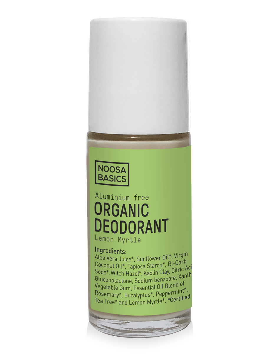 NOOSA BASICS Organic Deodorant Roll on Lemon Myrtle 50ml