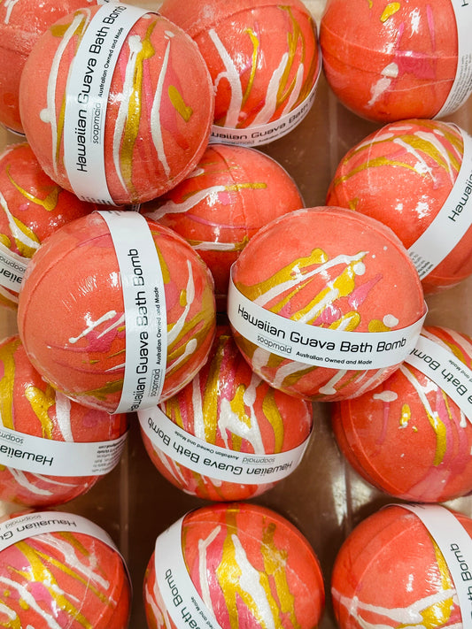 Soapmaid Hawaiian Guava Bath Bomb - 1 Pack
