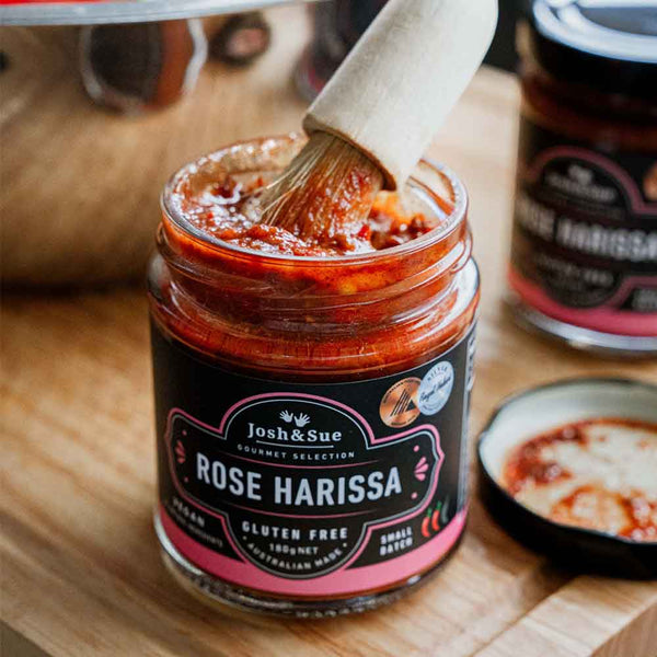Josh & Sue Rose Harissa Paste - 180g - 2 - L'Organic