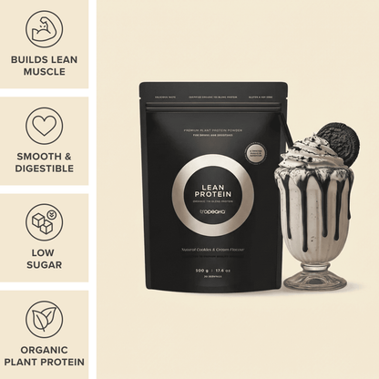 Tropeaka Lean Protein Powder Cookies & Cream - 500g - L'Organic