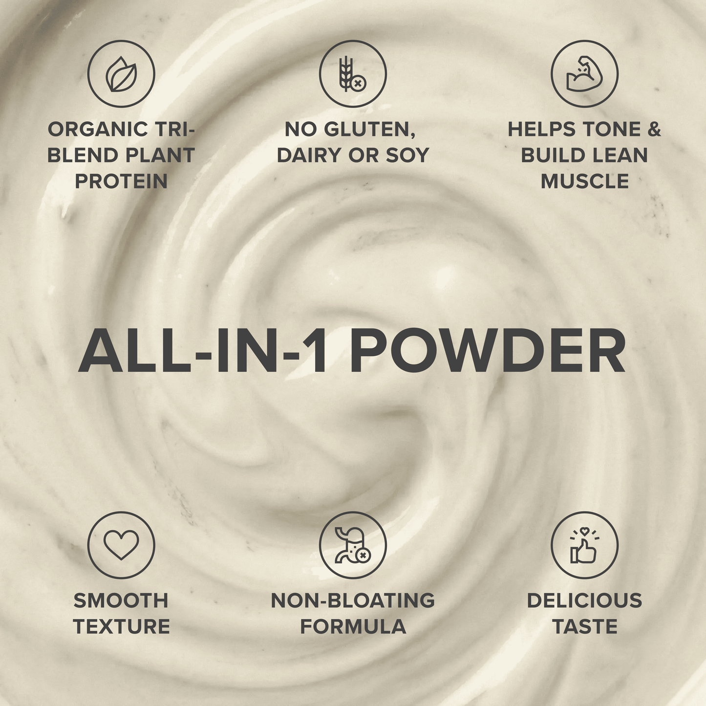 Tropeaka Lean Protein Powder Cookies & Cream - 500g - L'Organic