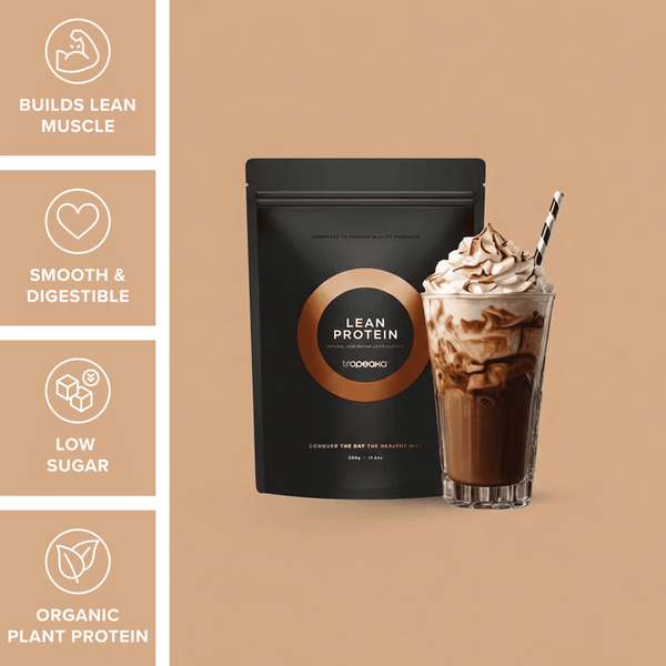 Tropeaka Lean Protein Powder - Iced Mocha Latte - L'Organic