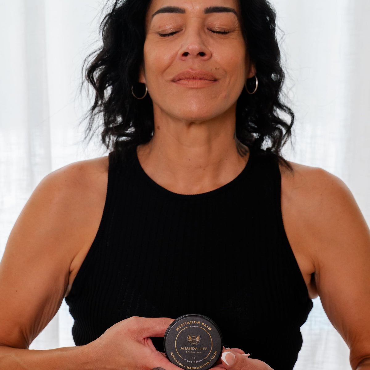 Meditation balm natural aromatherapy balm for relaxation and focus