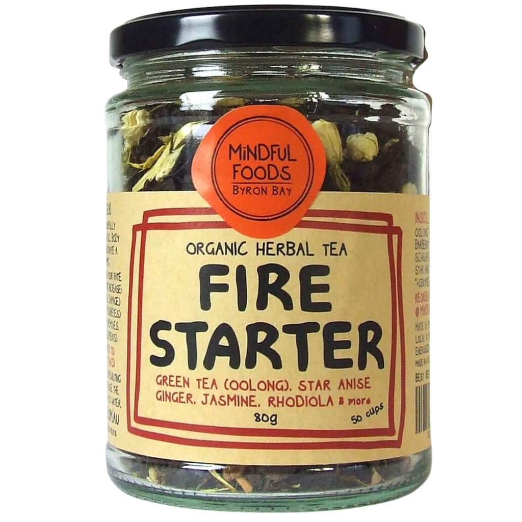 Mindful Foods Fire Starter - Organic Herbal Tea - 80g