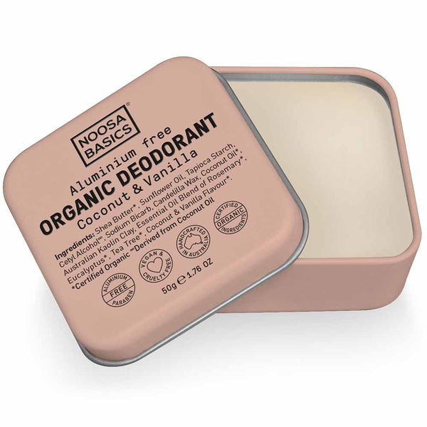 Noosa Basics Deodorant Tin - Coco Vanilla 