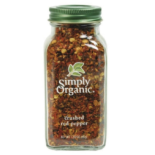 Simply Organic Crushed Hot Red Pepper - 45g
