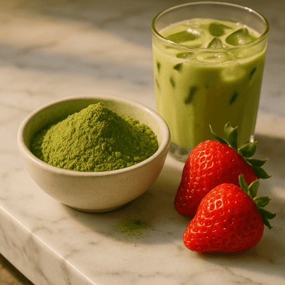 Tropeaka Strawberry Matcha Tea Powder - 200g - L'Organic