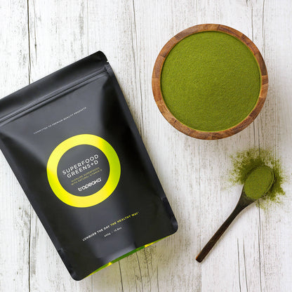 Tropeaka Superfood Greens + D Powder - L'Organic