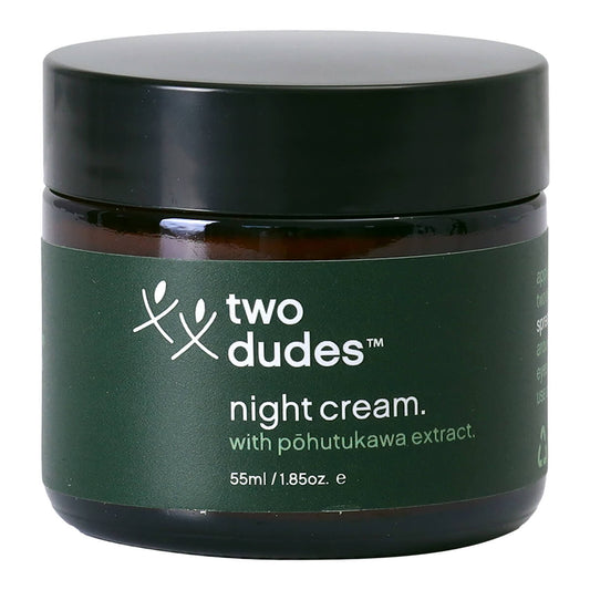 Two Dudes Night Moisturiser- 55ml - L'Organic