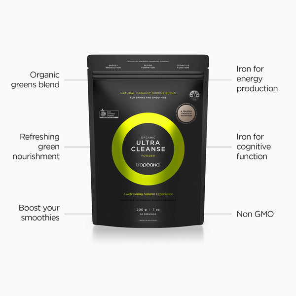 Tropeaka Organic Ultra Cleanse Repair & Renew Powder - 200g - L'Organic