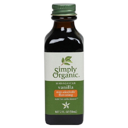 Simply Organic Non Alcoholic Vanilla Flavouring - 59ml