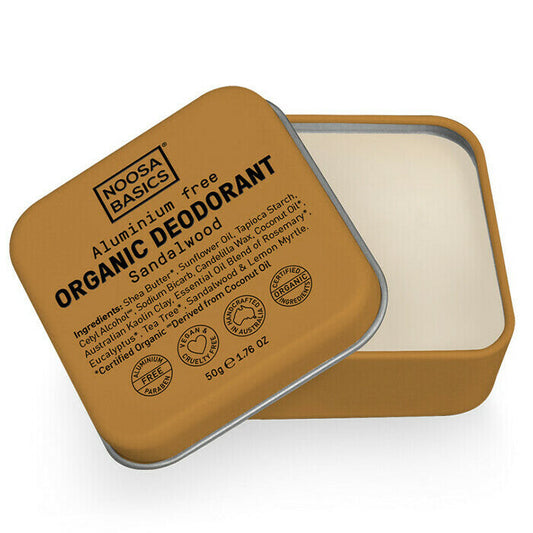 Noosa Basics Deodorant Tin - Sandalwood 